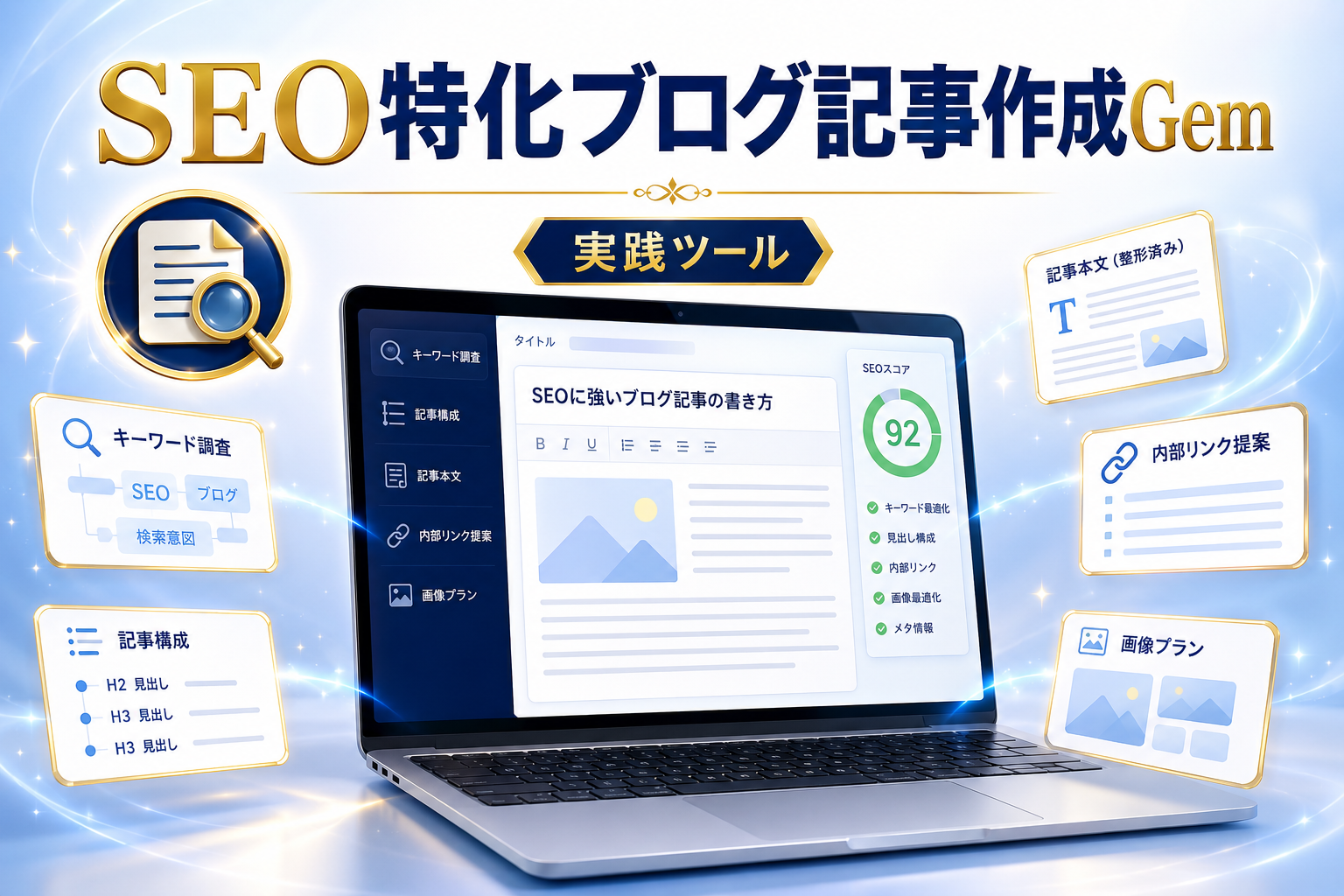 SEO特化ブログ記事作成Gem